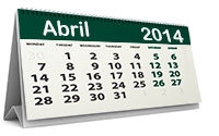 Calendario del contribuyente: Abril 2014