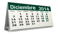 Calendario del contribuyente: Diciembre 2014