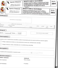 Proyecto de Orden de creación y modificación de diversos modelos de IVA: modelos 364, 365, 360 y 361