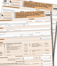 Proyecto de Orden de modificación del Modelo 696 de autoliquidación de la tasa judicial