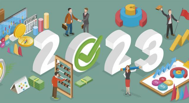 Gipuzkoa aprueba los Presupuestos para 2023 y diversas medidas contra el fraude fiscal y e incentiva fiscalmente la investigación. Ilustración conceptual de vector plano isométrico 3D del ejercicio 2023