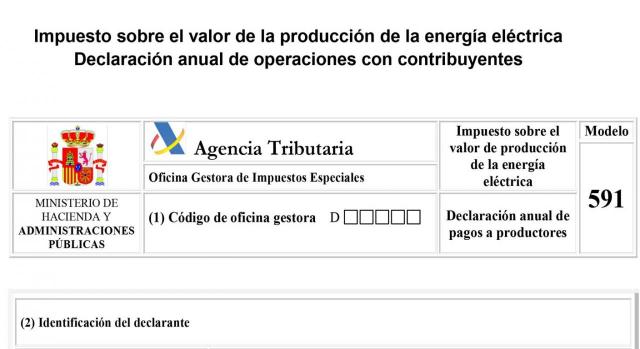IVPEE: modelo 591. Imagen de cabecera del Modelo 591