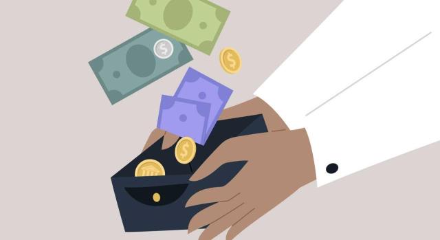 El TS reitera su doctrina que indica que no es obligatorio agotar con carácter previo la vía administrativa cuando se discute únicamente la inconstitucionalidad o ilegalidad de las normas que dan cobertura a la liquidación de los tributos locales. Imagen de una mano sacando dinero de una cartera