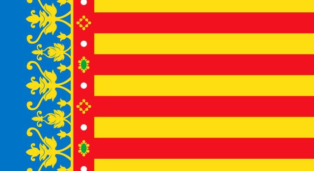 Medidas fiscales en Valencia La Comunitat Valenciana adopta medidas fiscales que afectan a IRPF, ITP y AJD, ISD, tasas y canon de saneamiento de aguas. Imagen de la bandera de Valencia
