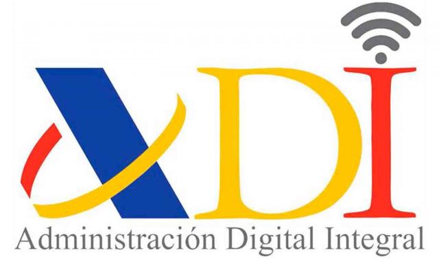 Mostrador virtual adi. Logotipo de la Administración Digital Integral