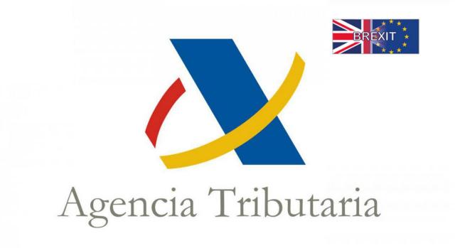 Nuevo banner relativo al Brexit de la Agencia Tributaria 