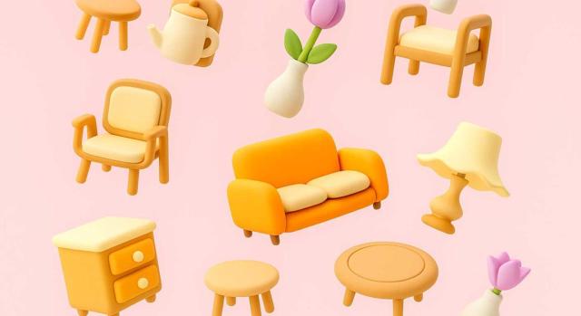 inaplicabilidad del límite del art. 31 LIP a no residentes, inclusión del ajuar e IVA en el valor de adquisición El TEAC respecto de varios temas del IP: inaplicabilidad del límite del art. 31 LIP a no residentes y el ajuar doméstico y el IVA no pueden excluirse del valor de adquisición de un inmueble. Imagen de dibujos diferentes sobre el ajuar de una casa