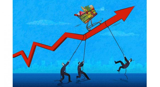 Álava deflacta la tarifa del IRPF para combatir la inflación y prorroga los beneficios fiscales en materia de electricidad. Gráfico sobre inflación de alimentos