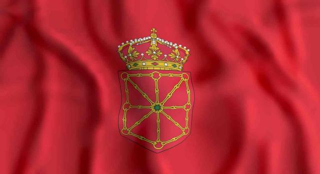 Modificación, reglamentos, Navarra, IVA, IS, IRPF, facturación, inspección, declaración anual de operaciones con terceras personas. Bandera de Navarra