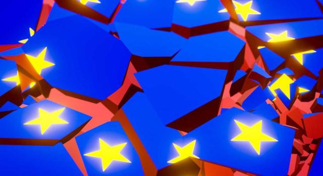 EL TJUE resuelve que la Directiva 2016/1164/UE no faculta a los Estados miembros a negar la deducción del IS pagado por la sociedad extranjera controlada que cumpliendo los requisitos tengan su residencia fiscal en otro Estado miembro o tercer país. Imagen de la bandera de la UE rompiendose