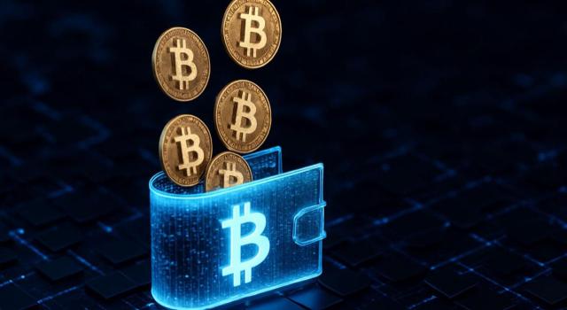 Criptomonedas: régimen de ganancias patrimoniales por cambio de residencia (exit tax) Intento de aplicar el régimen de ganancias patrimoniales por cambio de residencia (exit tax) a criptomonedas. Imagen de unas monedas virtuales saliendo de una saca con la B de bitcoin