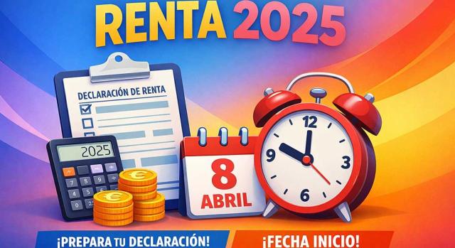 Campaña de Renta 2025: últimos pronunciamientos del TEAC y de la DGT que te interesa conocer. Imagen cartel de la renta 2025