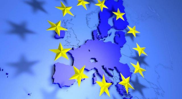 Comisión asuntos fiscales. Imagen de la bandera de europa