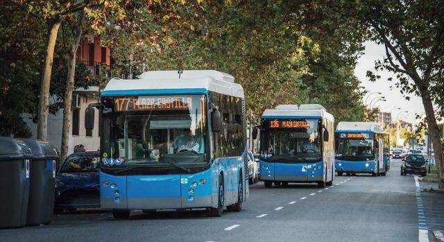 Compensaciones tarifarias CRT. Imagen de autobuses