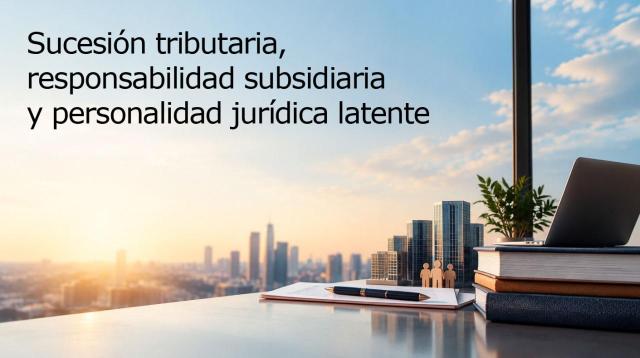 Sucesión tributaria, responsabilidad subsidiaria y personalidad jurídica latente Sucesión tributaria, responsabilidad subsidiaria y personalidad jurídica latente