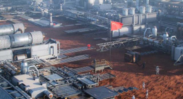 El TJUE confirma las liquidaciones aduaneras complementarias porque la transformación en frío de los tubos para transporte de petróleo y gas declarados de origen no preferencial indio no implica un cambio en su uso o composición ni su origen chino. Imagen de una base futuristica china