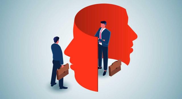 El TS confirma que la pretensión de obtener la devolución de IVA que no pagó,aunque improcedente no puede constituir fraude en el sentido típico del art.305 CP, pues no se atisba dónde se encontraría el engaño o ardid. Imagen de un dibujo simulando mentiras y engaños en la que hay una cabeza roja grande y dentro un hombre