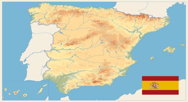 ¿Puede el Impuesto castellanoleonés sobre la afección ambiental gravar el aprovechamiento para la producción de energía eléctrica de un río cuya cuenca sea supracomunitaria mediante una presa situada en esta Comunidad Autónoma? Imagen del mapa de España