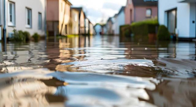 Ni siquiera el riesgo de fenómenos climáticos, como la DANA, justifica la excepción al plazo de tres años de residencia habitual a efectos de la exención por reinversión en vivienda habitual Ni siquiera el riesgo de fenómenos climáticos, como la DANA, justifica la excepción al plazo de tres años de residencia habitual a efectos de la exención por reinversión en vivienda habitual. Imagen de una inundación de un pueblo