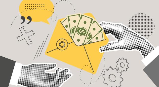 El TJUE estima que Italia, habiendo elegido el método de la exención, vulneró la directiva matriz-filial El TJUE estima que Italia, habiendo elegido el método de la exención, vulneró la directiva matriz-filial al gravar mediante un impuesto adicional los dividendos percibidos por la matriz de sus filiales en una medida superior al 5 % de su importe. Imagen de un sobre amarillo con billetes de dóllar y unas manos a su alrededor