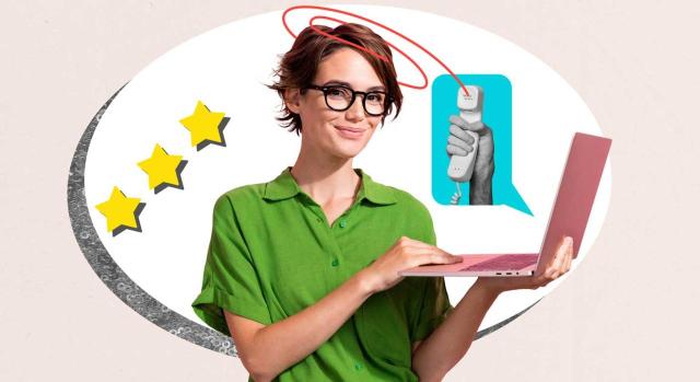 El contribuyente de la consulta vinculante V1285-25, de 10 de julio de 2025, manifiesta que desde el año 2024 participa en el programa Amazon Vine Tratamiento fiscal de la participación en el programa Amazon Vine: IAE, IVA e IRPF por probar productos de forma gratuita a cambio de reseñas en plataforma online. Imagen de una chica joven con su portátil en la mano haciendo que se descarga reseñas de valoración