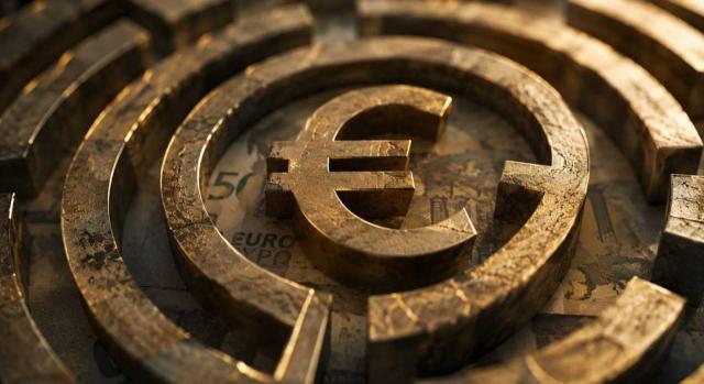 Amplia resolución del TEAC sobre la inaplicación parcial del Régimen FEAC a una aportación no dineraria Compleja resolución del TEAC sobre la inaplicación parcial del régimen FEAC a una aportación no dineraria de participaciones sociales sin motivos económicos válidos. Imagen del símbolo del euro hecho laberinto