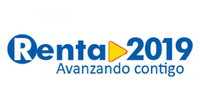 Campaña de Renta 2019. Imagen de logo de Renta 2019