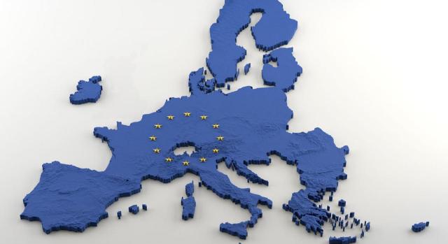 Lista paises cooperadores. Imagen del mapa de la Unión Europea
