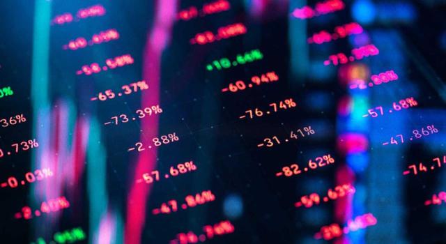 Publicados los valores negociados en centros de negociación, con su valor de negociación medio correspondiente al cuarto trimestre de 2025, a efectos del IP de 2025 y el Modelo 189 de declaración informativa anual sobre valores, seguros y rentas. Imagen de una pantalla con muchos números con porcentajes