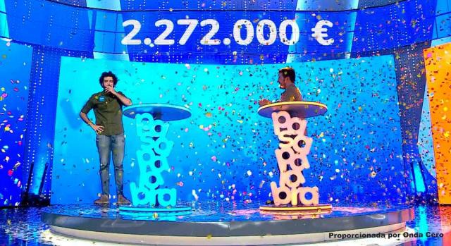 Fiscalidad premios concursos televisivos. Imagen de famoso concurso de la televisión española