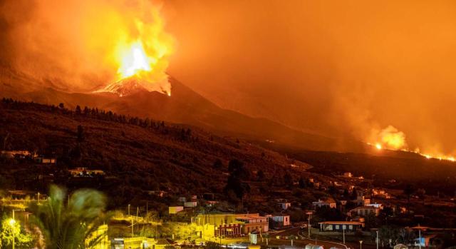 El tipo 0 del IGIC se prorroga hasta el 31 de diciembre de 2026. Imagen de Volcán Cumbre Vieja en la isla de La Palma